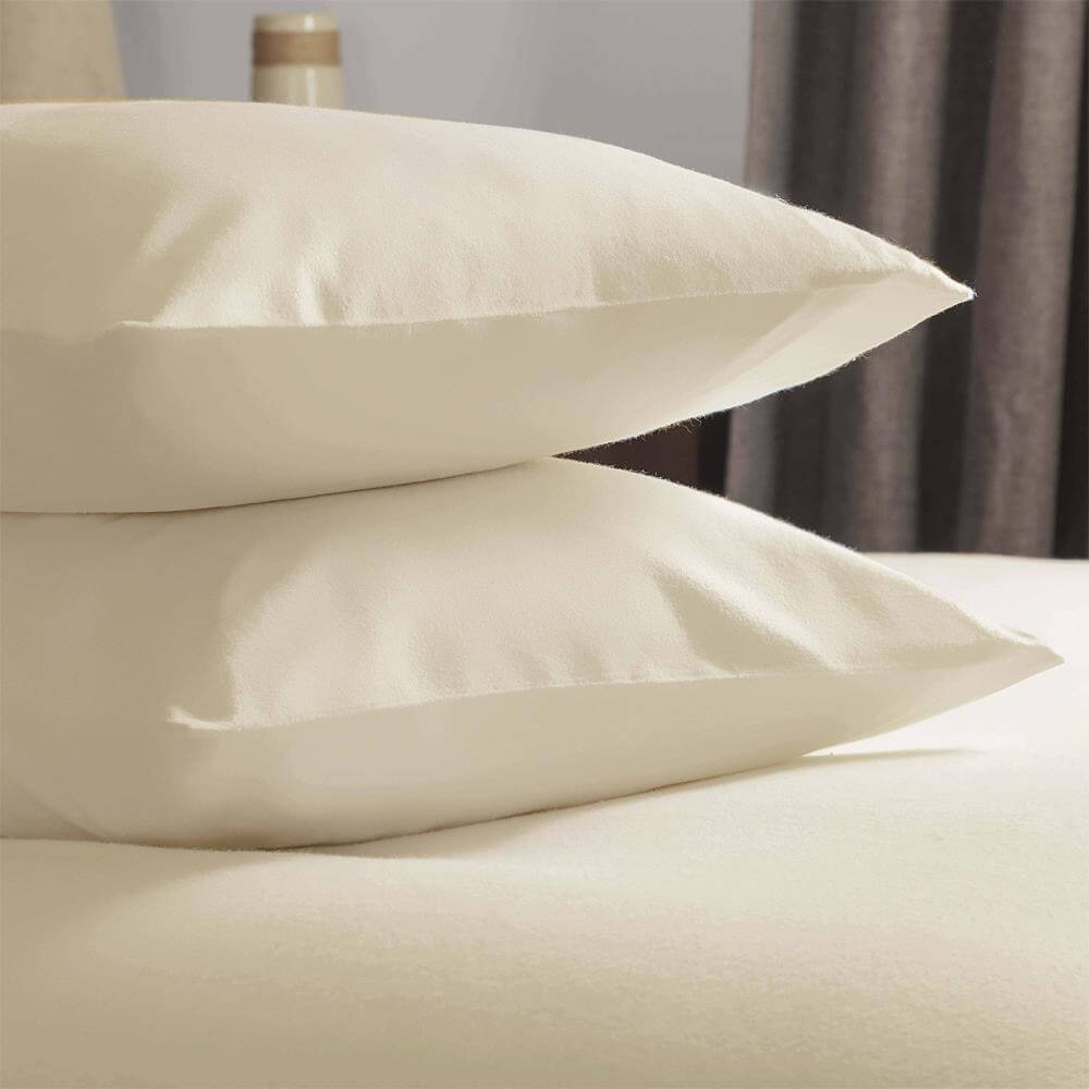 Belledorm Brushed Cotton Pillowcase Pair